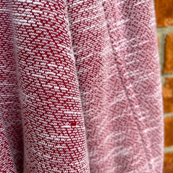 ELOQUII Women’s Plus Knit Moro Jacket Heather Red Size 26/28 with Pockets - Picture 6 of 10